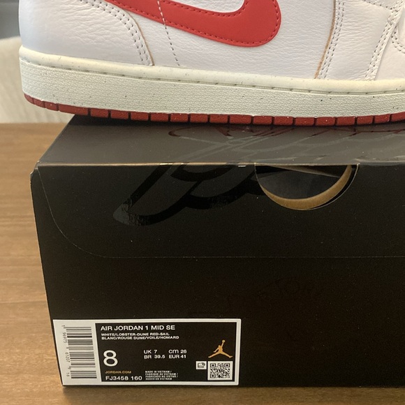 Jordan 1 Mid (Dune Red) - Picture 9 of 12